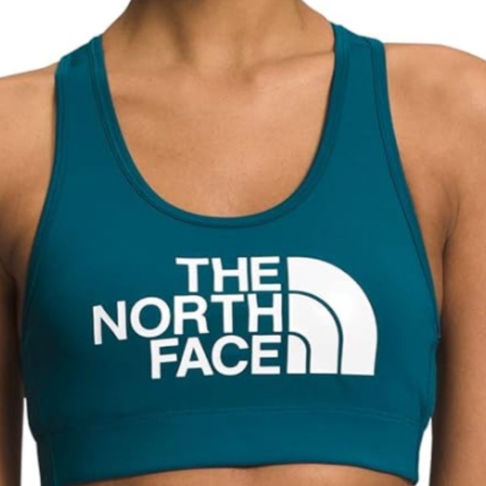 THE NORTH FACE ELEVATION BRA BLUE CORAL COLOR NWT SIZE SMALL AND X-LARGE